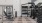 Gym area with leg press, TRX system and free weights